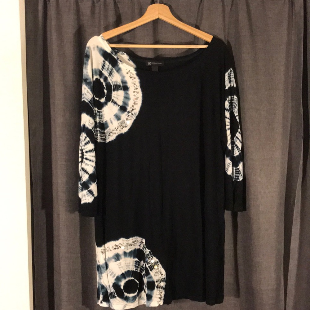 NWOT I.N.C. SIZE 2X 3/4 SLEEVED TUNIC